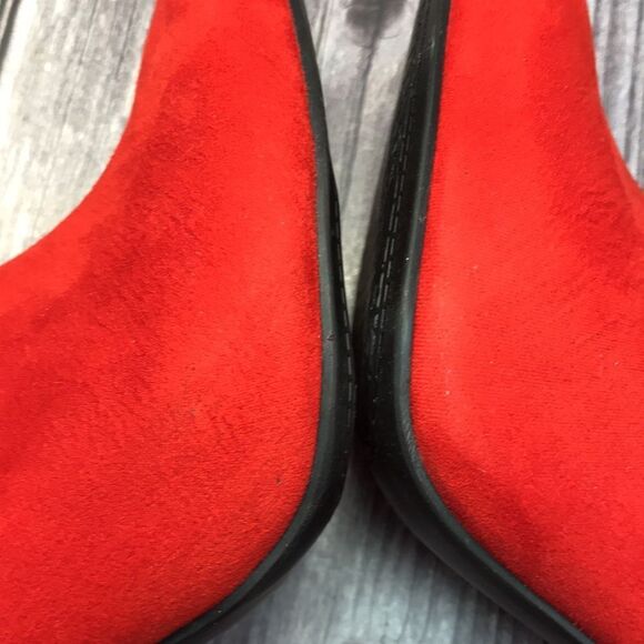 JESSICA SIMPSON Lyndy Red Slouchy Boots 8M - Picture 11 of 15